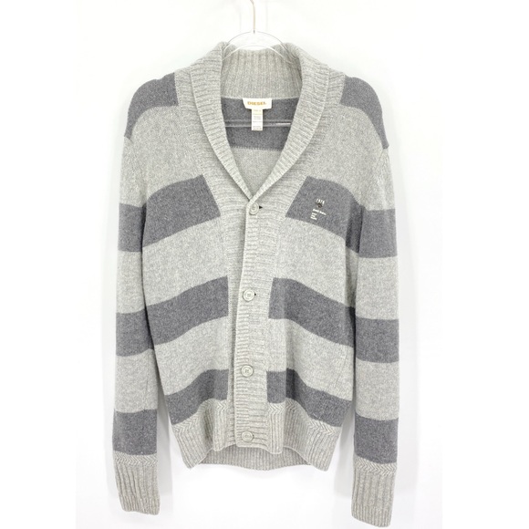 Diesel Mens Varsity Striped Cardigan 